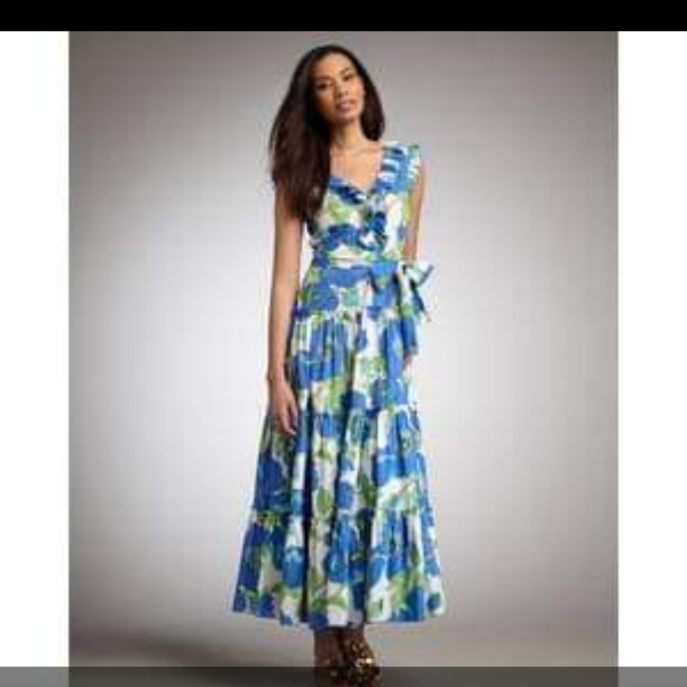 EUC Kate Spade Sunshine Maxi Dress